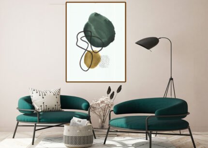 GS DECOR Wall Art with PlexiGlass Aesthetic Frames-(Sizes in cm)