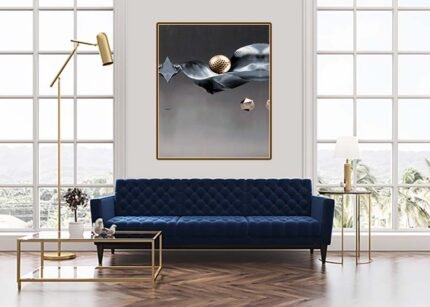 Don't Look Back - Magna Canvas | Bold Abstract Art with Powerful Expression-(Sizes in cm)