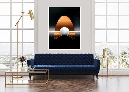 "Sleek Design Wall Painting – Modern Minimalist Art"-(Sizes in cm)