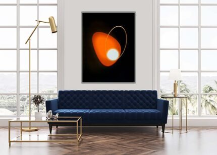 "Basic but Elegant Wall Painting – Timeless and Simple Home Décor"-(Sizes in cm)