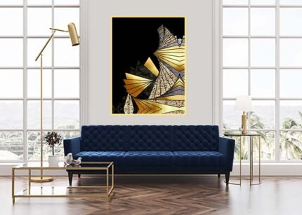 "Chic Wall Painting – Modern Elegance for Your Home"-(Sizes in cm)