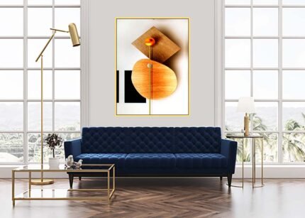 "Woody Wall Painting – Nature-Inspired Elegance for Your Home"-(Sizes in cm)