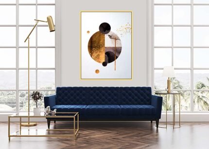 "Nature-Inspired Wall Painting – Bringing the Outdoors In"-(Sizes in cm)