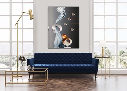 "Simple Yet Attractive Wall Painting – Elegant and Timeless Décor"-(Sizes in cm)
