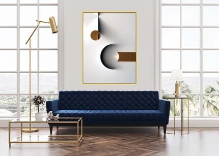 "Simple Yet Attractive Wall Painting – Elegant and Timeless Décor"-(Sizes in cm)