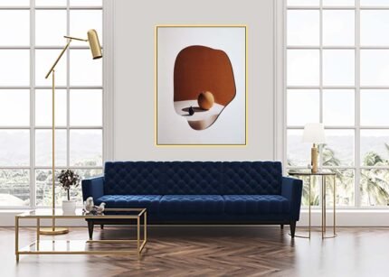 Citrus Charm - Orange Fruit in Focus Wall Art-(Sizes in cm)