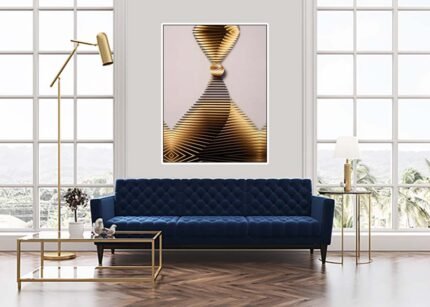 Mesmerizing Bronze  - Elegant Home Decor Wall Painting-(Sizes in cm)