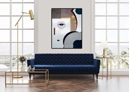 Intense Gaze - Eye in Focus Wall Art-(Sizes in cm)