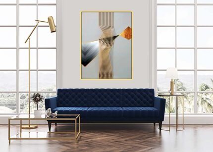 Pinterest Golden - Trendy Wall Painting-(Sizes in cm)
