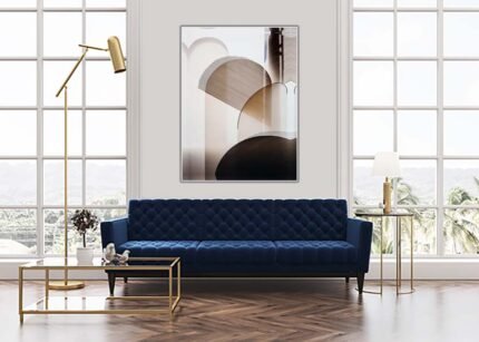 Cozy Fall Colors in Simple Elevated Design Canvas Wall Art | Warm and Inviting Autumn Vibes-(Sizes in cm)