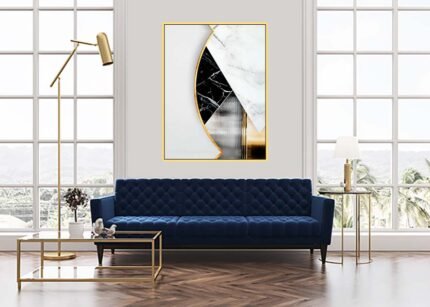 "Marble Effect Wall Painting – Elegant and Modern Home Décor"-(Sizes in cm)
